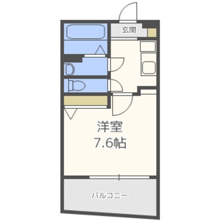 ルクレ阿波座レジデンスの物件間取画像